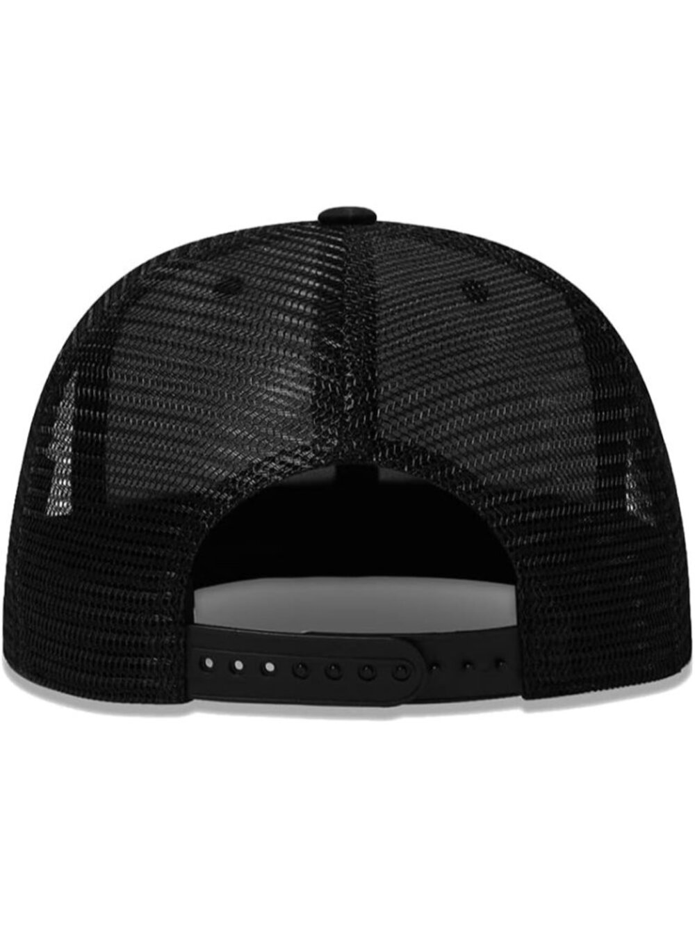 Unisex Black Snapback Hat Hip Hop Style Colorful Adjustable Baseball Cap - Picture 3 of 7